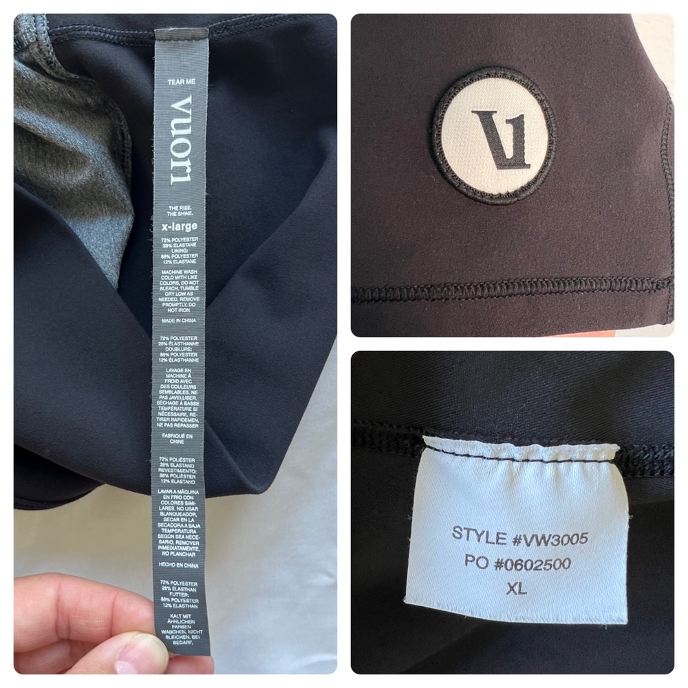 Vuori Black Athletic Skort - Picture 12 of 12